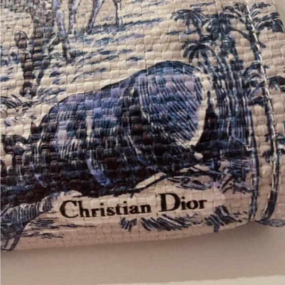 Dior Around the World Raffia Tote 2024 BRAND NEW GWP - Picture 3 of 12